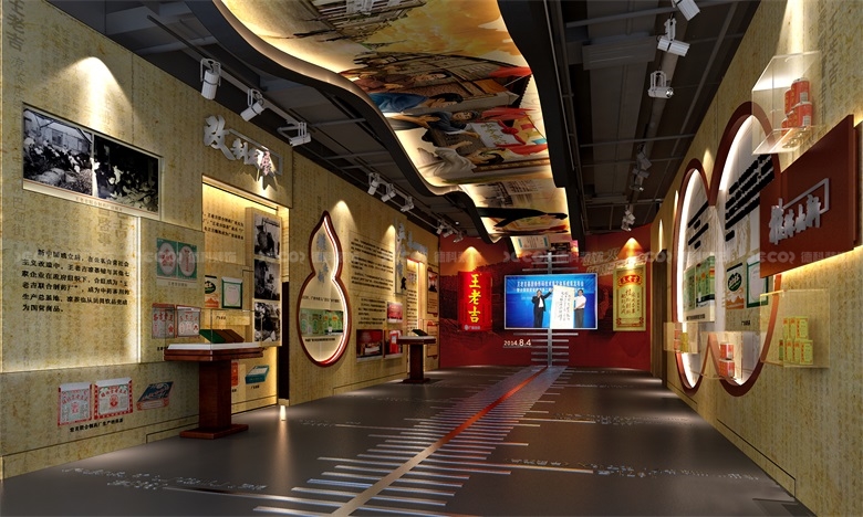 在企業(yè)展館裝修中，如何合理安排展示品的順序和布局？